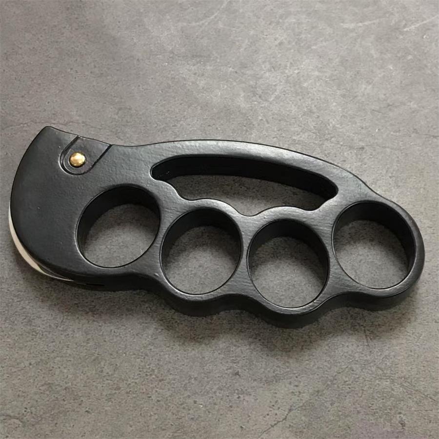 EDC Knuckle Duster Knife Set Multi-Purpose Self-Defense Tool