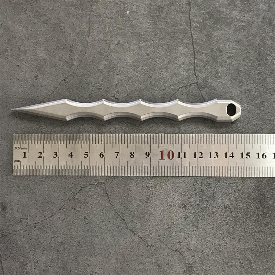 Titanium Alloy Crowbar Multifunctional Bottle Opener Tool for Self-defense