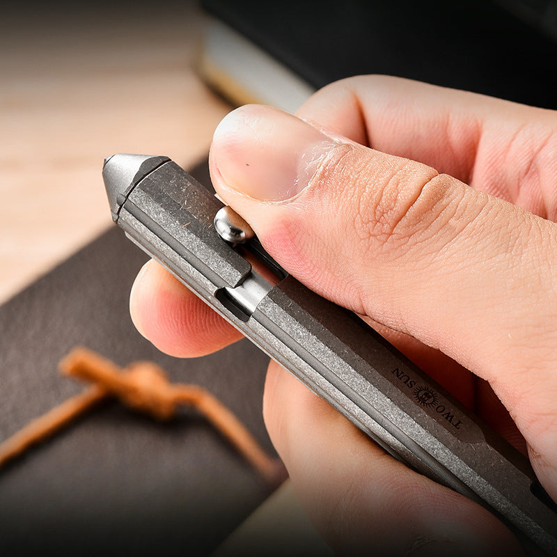 Titan Alloy Striker Premium EDC Pen for Executive Stress Relief