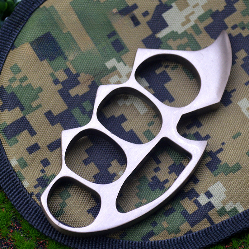 Portable Zinc Alloy Knuckle Duster with Built-in Bottle Opener