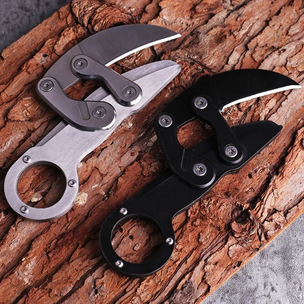 Mechanical Claw Survival Folding Blade Outdoor EDC Knife Tool