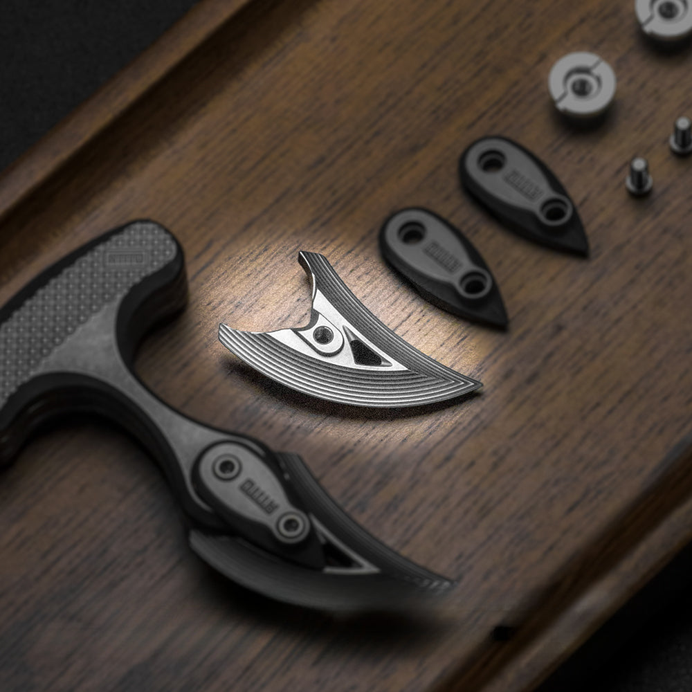 Titanium Sailor Knuckle Duster Push Poker EDC Tool
