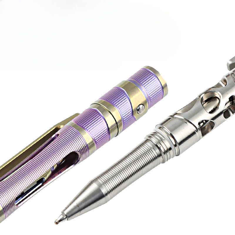 Precision Crafted Titanium Tactical Pen Light for EDC