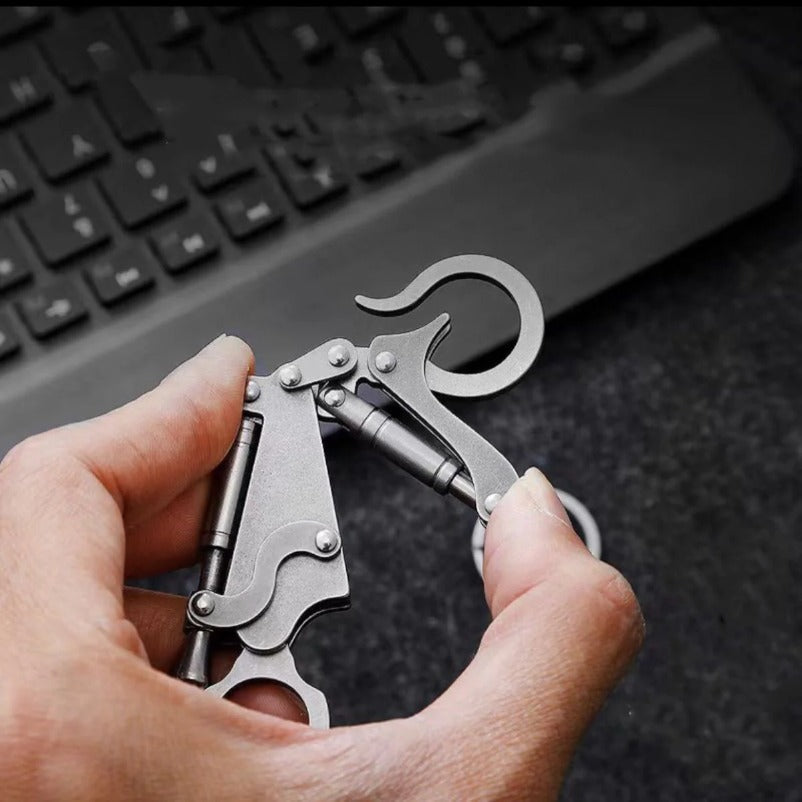 Rebounding Fun Pocket Knife Versatile Self-Defense EDC Tool