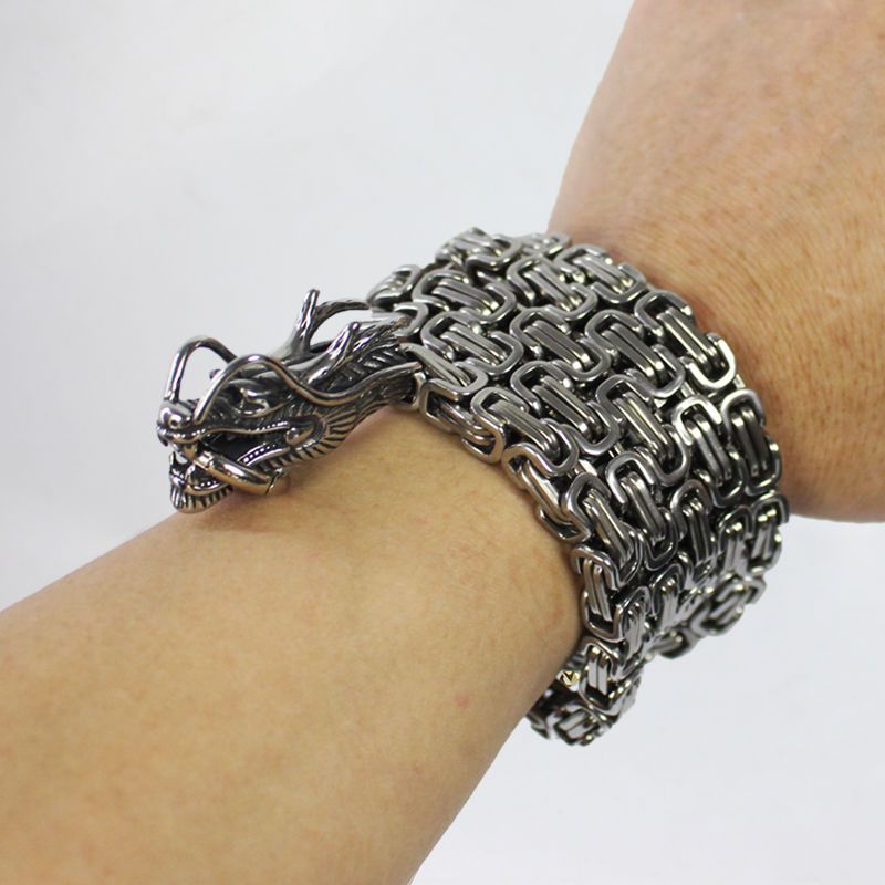 Self-Defense Wristband Made from Titanium Steel for Protection