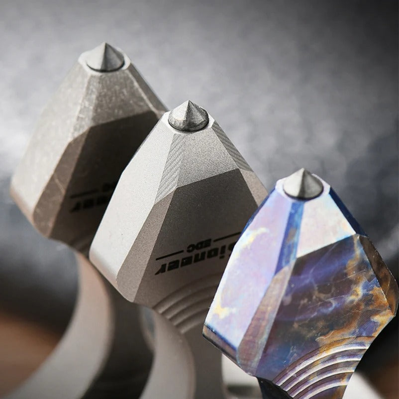 Titanium Alloy Emergency Shatter Key for Quick Window Breakage