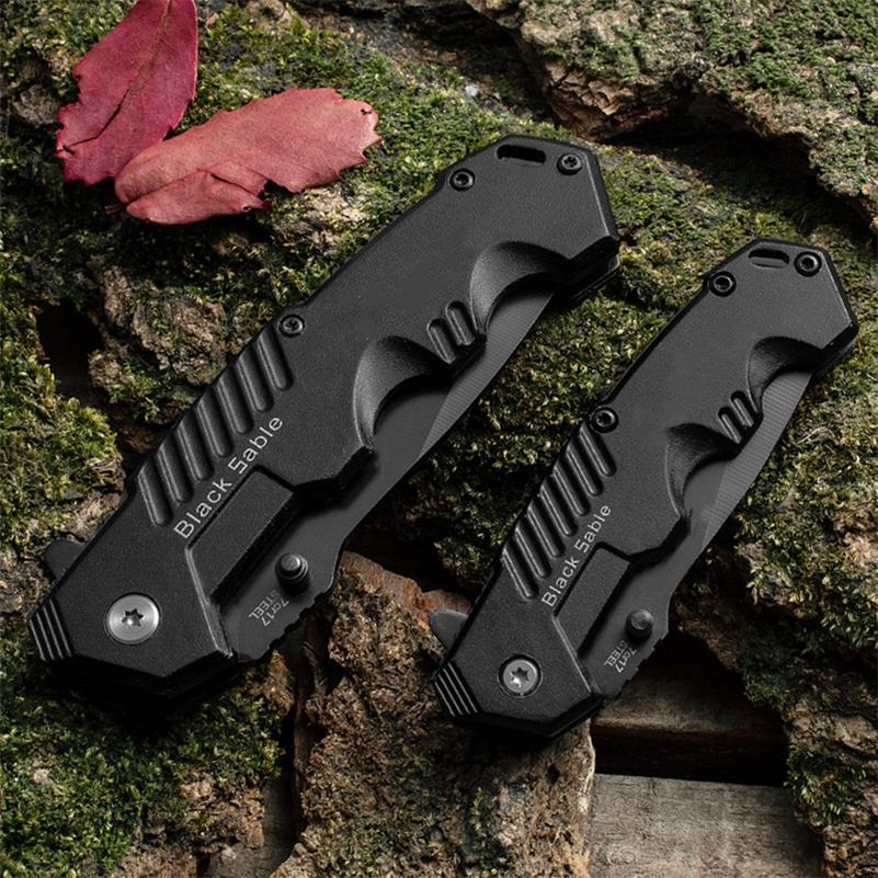 Versatile Portable Folding Knife for Personal Protection Outdoors