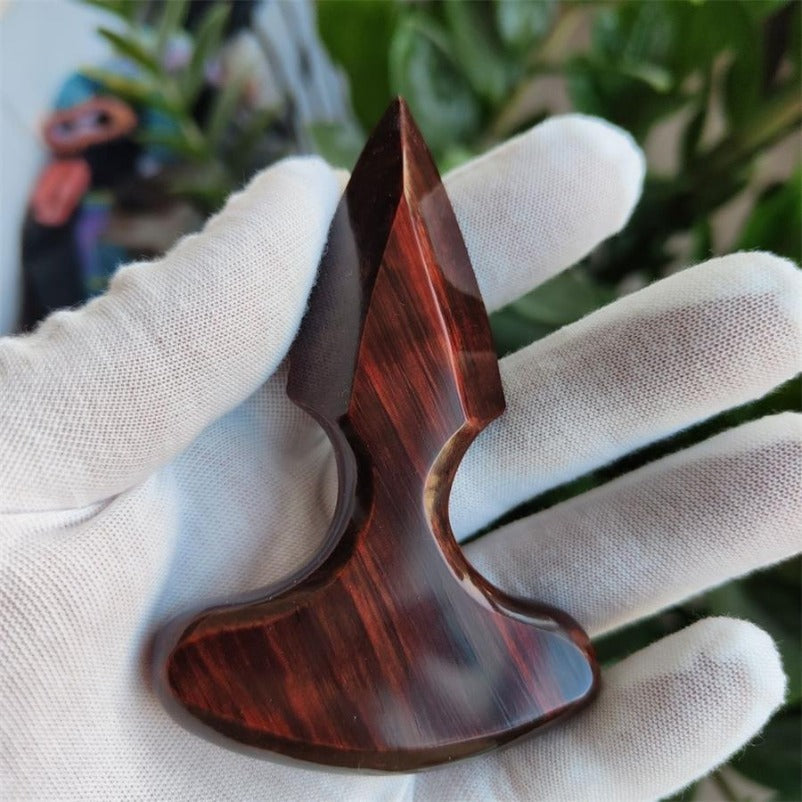 Hand-Polished Rosewood Thorn for Personal Protection