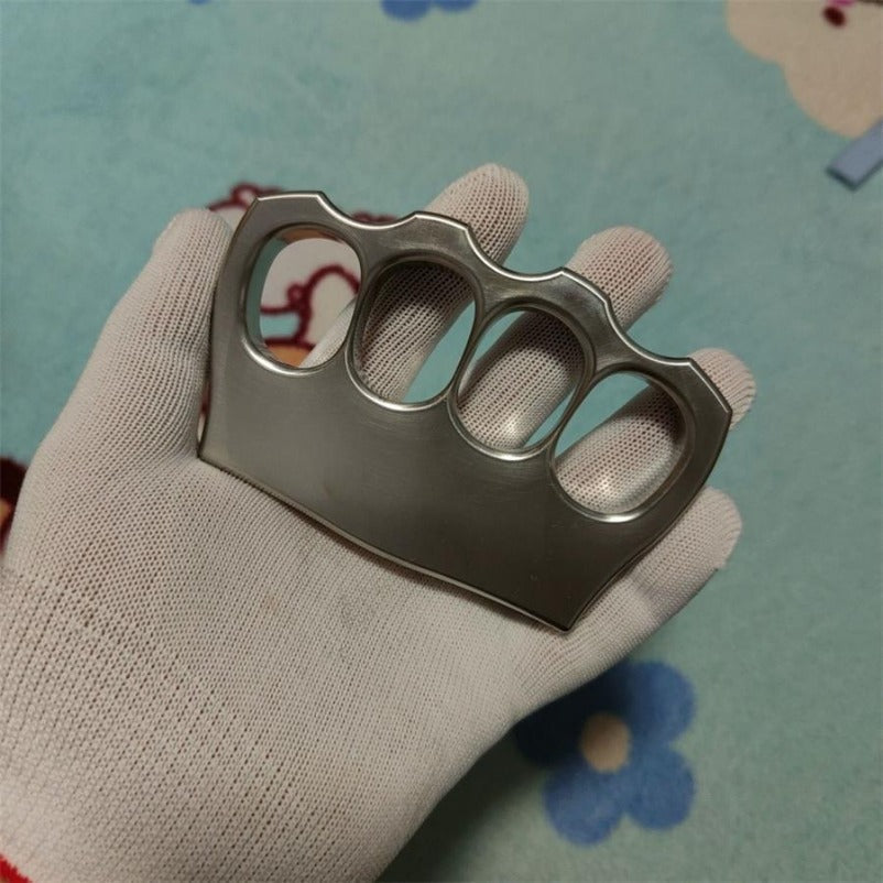 Protective Knuckle Duster Crafted from 304 Stainless Steel for EDC