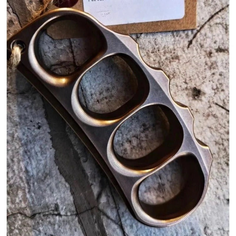 Tough and Resilient Knuckle Duster for Everyday Carry Protection
