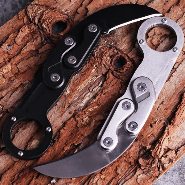 Mechanical Claw Survival Folding Blade Outdoor EDC Knife Tool
