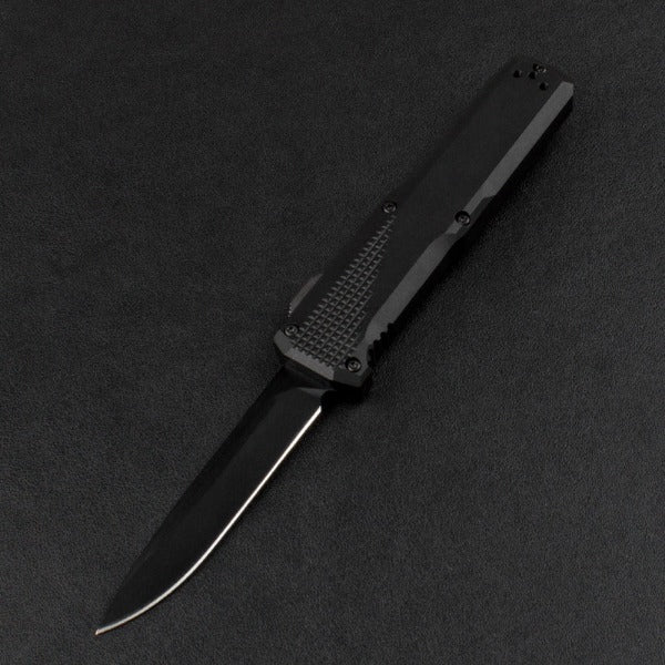 Tactical Pocket Knife with Aluminum Handle for Hunting and Self Defense Purposes