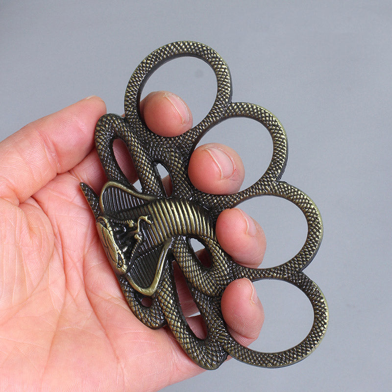Serpent Grip Knuckle Self-Defense EDC Tool