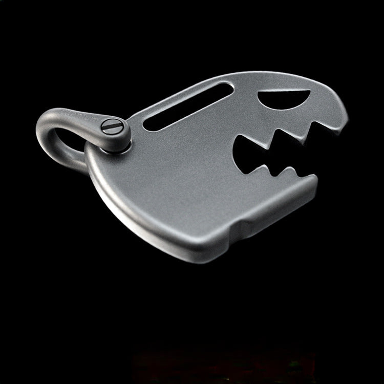 SharkBite Titan Keychain Bottle Opener Tool for EDC Use