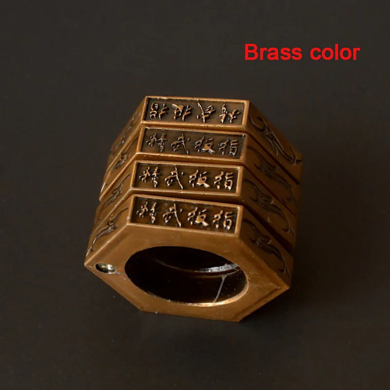 Collapsible Steel Ring for Knuckle Protection