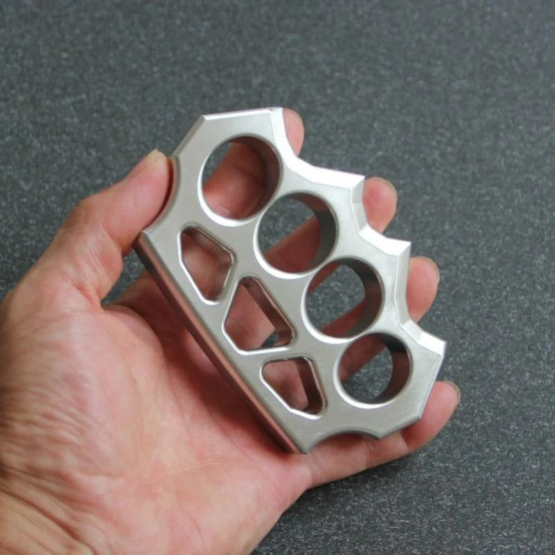 High-Precision 304 Steel Knuckle Duster Durable Self-Defense Gear
