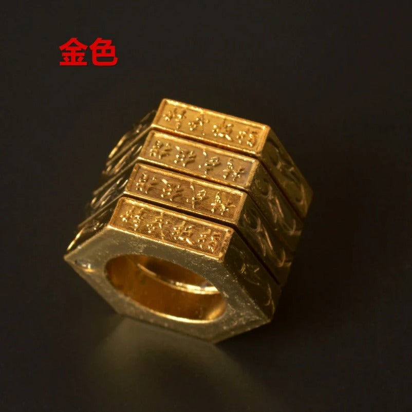Collapsible Steel Ring for Knuckle Protection