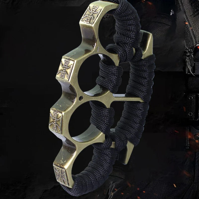 ColorGuard Tactical Brass Knuckle Duster and Window Breaker Tool