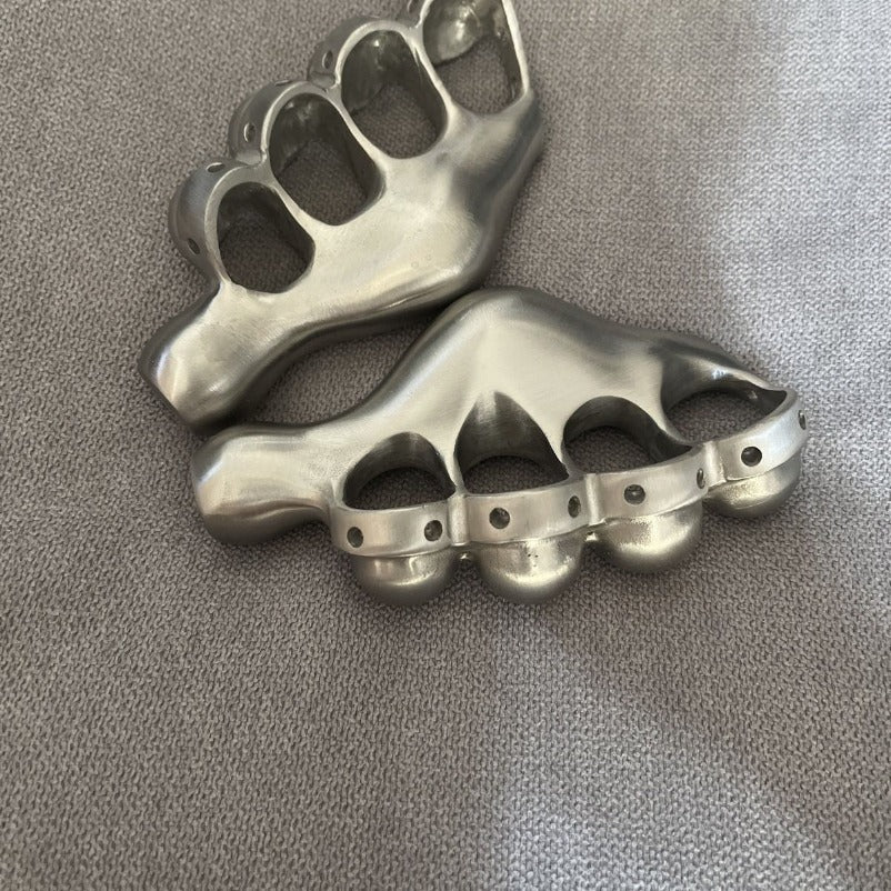 Steel Knuckle Duster for Left and Right Hand Self-Defense EDC Gear