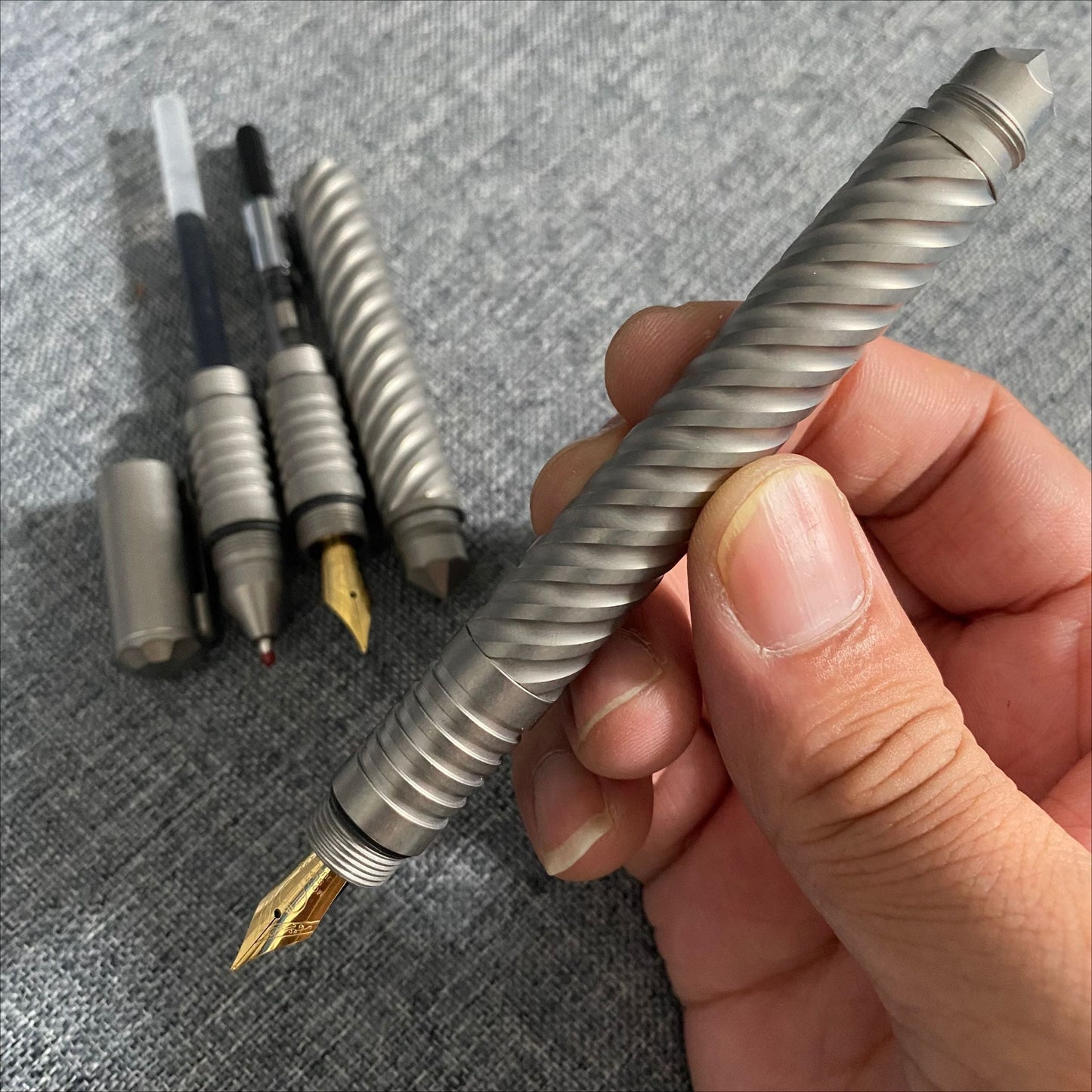 Titan Duo-Writer Tactical Pen for EDC Use and Daily Writing