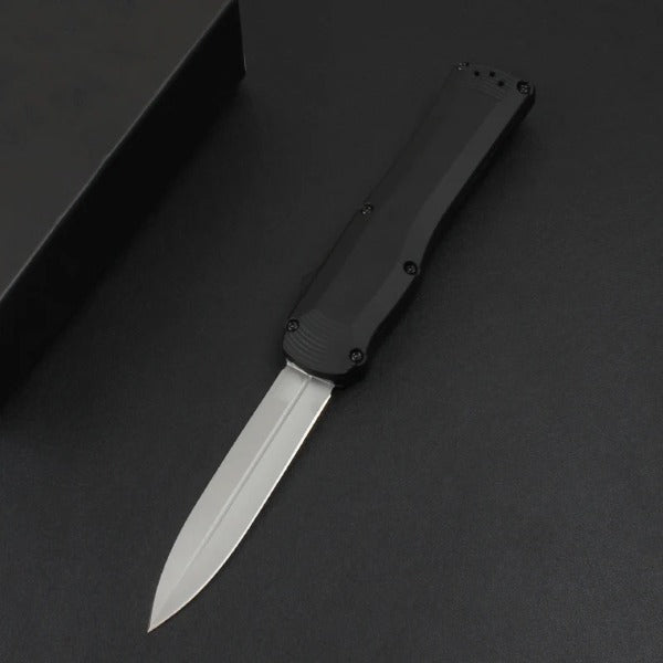 Zinc Aluminum Alloy Handle EDC Tool Tactical Knife for Outdoor Hunting