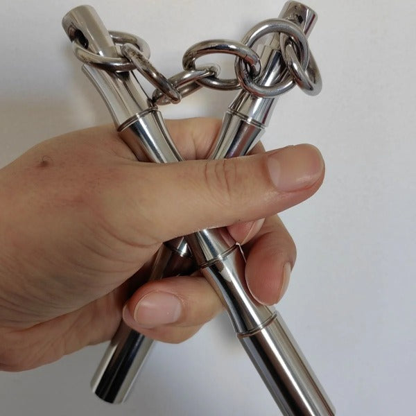 Solid Steel Mini Stick Designed for Self-Defense Applications