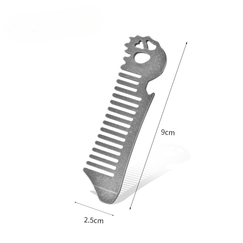 Titan Groomer Comb with Bottle Opener Anti-Static Design