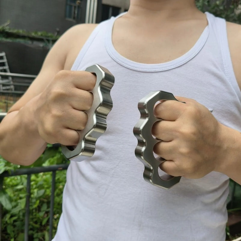 Sturdy Steel Knuckle Duster for Personal Defense