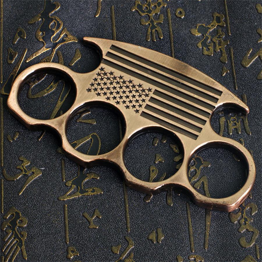 Star Texture Knuckle Duster Outdoor Utility Tool
