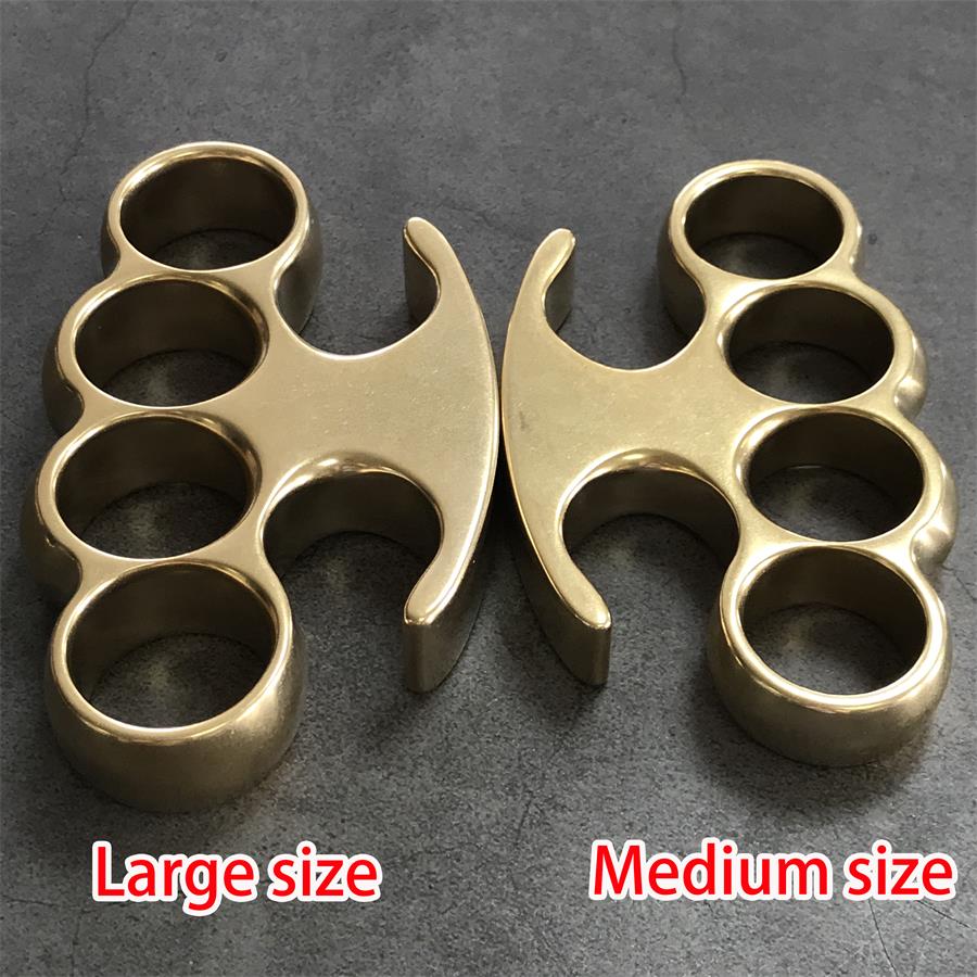 Timeless Style Stonewashed Brass Knuckle Duster