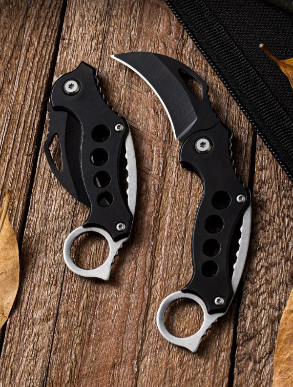 Folding Claw Survival Knife for Outdoor Adventures EDC Tool
