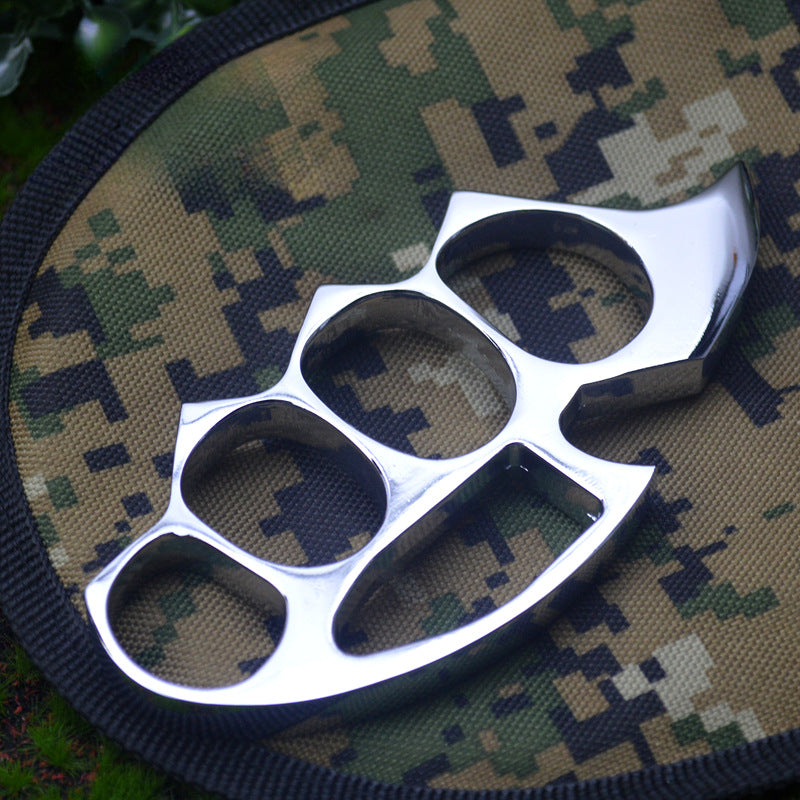 Portable Zinc Alloy Knuckle Duster with Built-in Bottle Opener