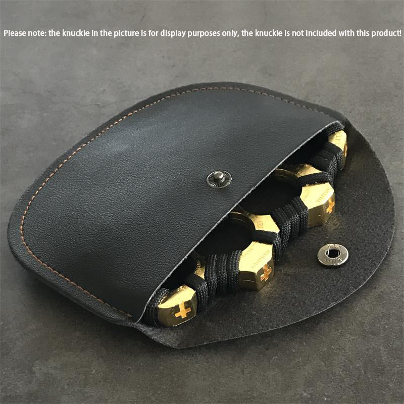 Protective Leather Knuckle Guard for Fists
