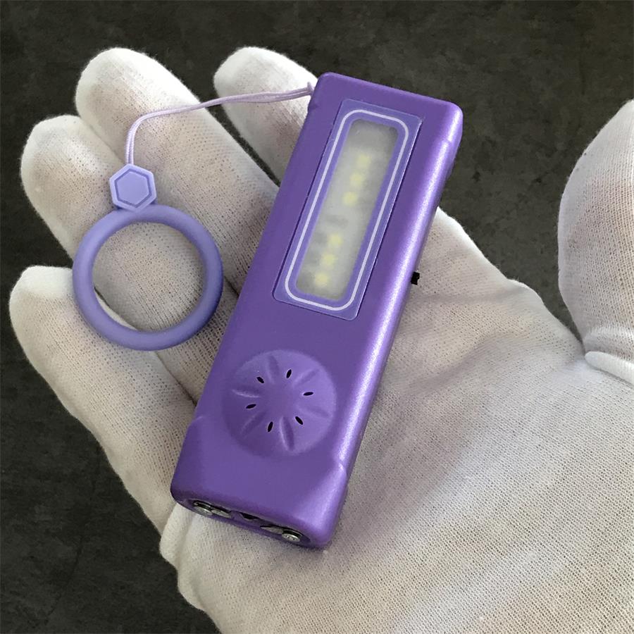 Self-defense Flashlight with Built-in Stun Gun Feature