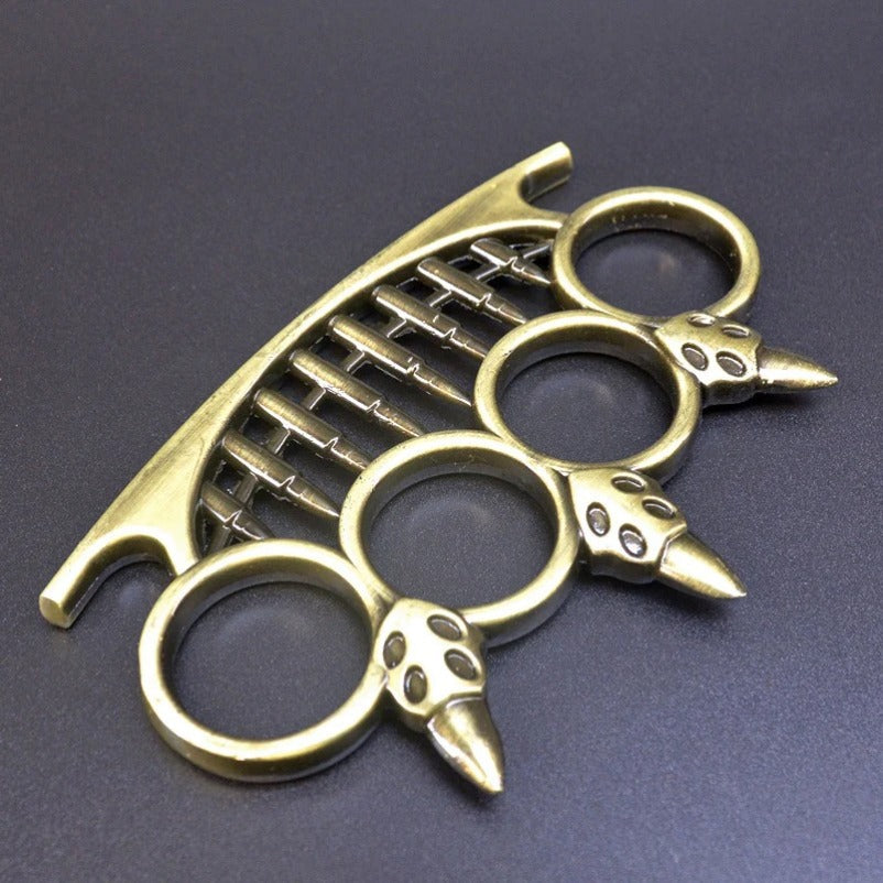 FistGuard Knuckle Duster and Window Breaking Tool for Personal Defense