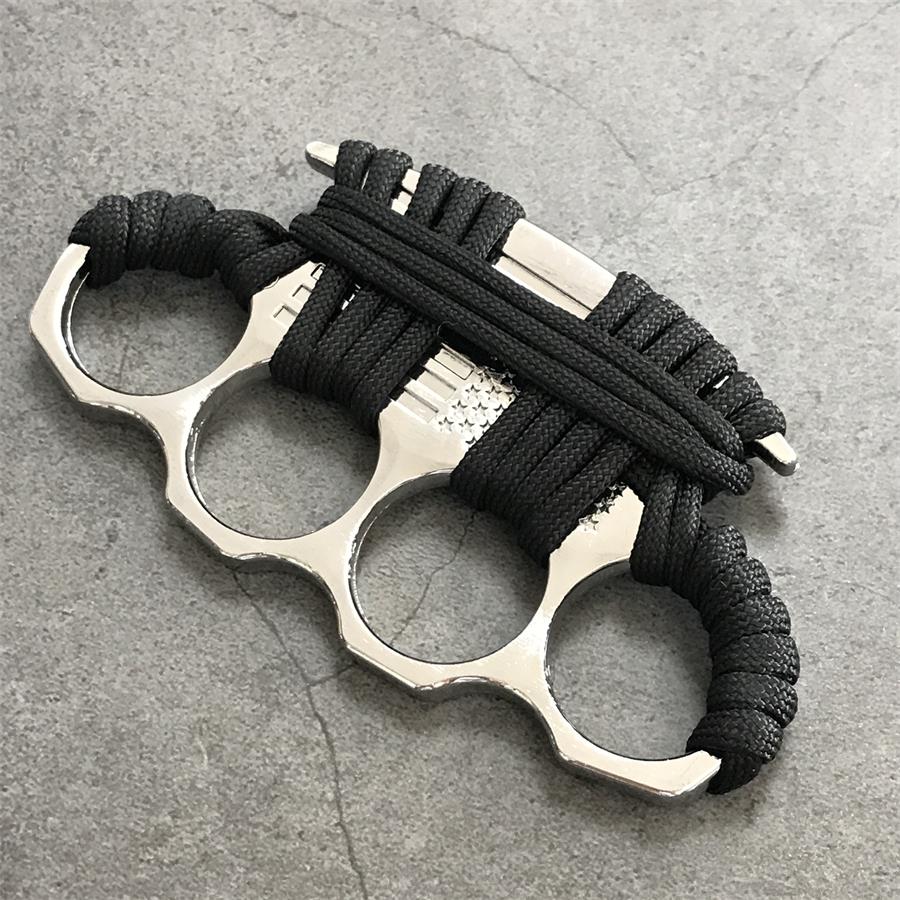 Star Texture Knuckle Duster Outdoor Utility Tool