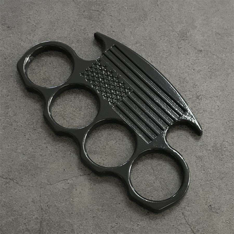 Star Texture Knuckle Duster Outdoor Utility Tool