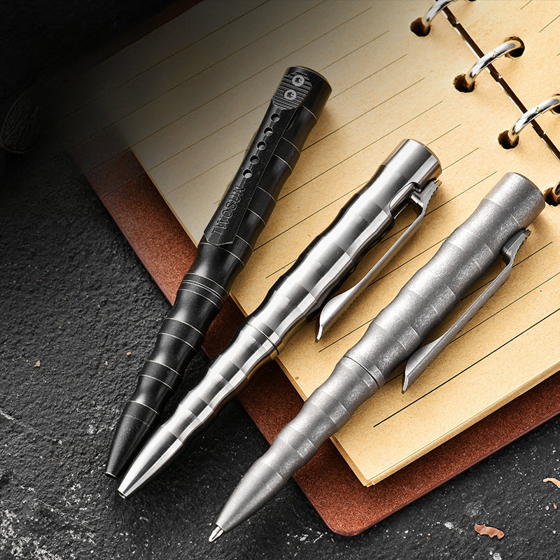 Titan Stealth Pull Tactical EDC Pen for Precision Writing