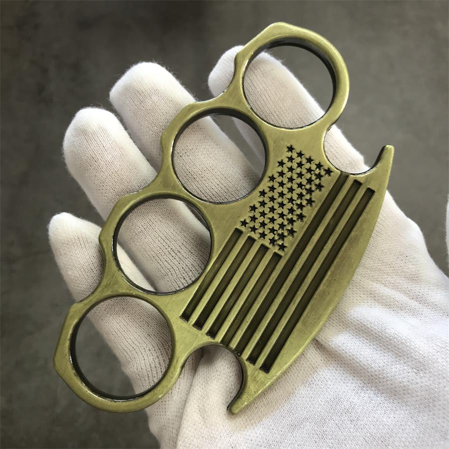 Star Texture Knuckle Duster Outdoor Utility Tool