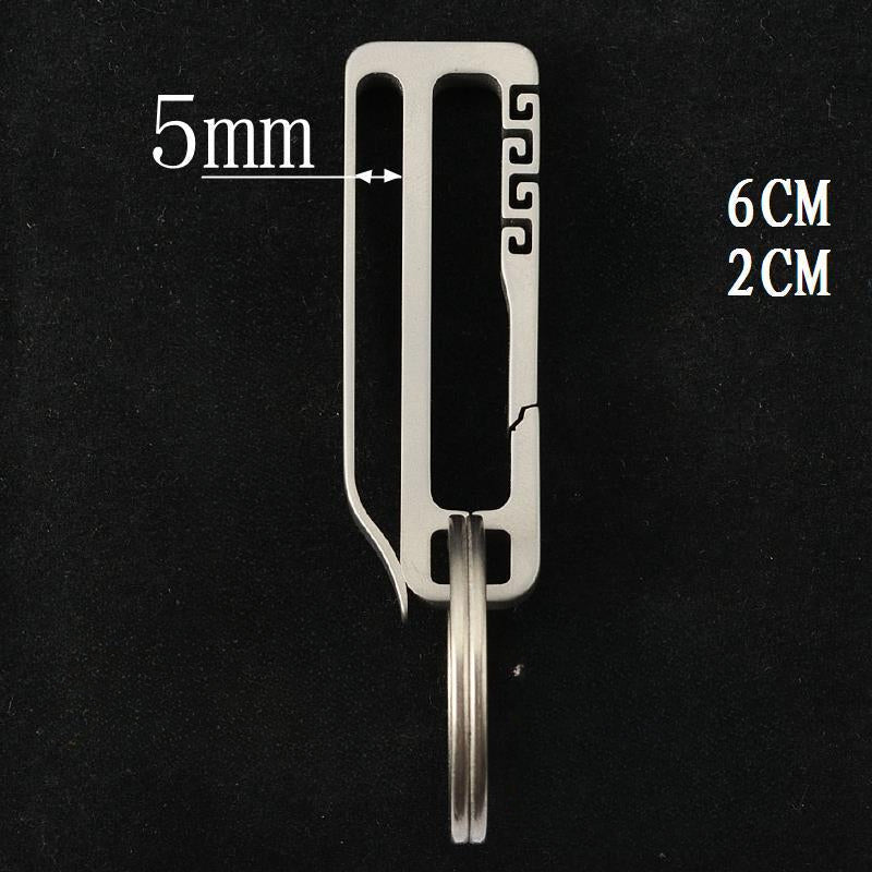 Titan Clip Design Men's Auto Key Holder for Secure Carry