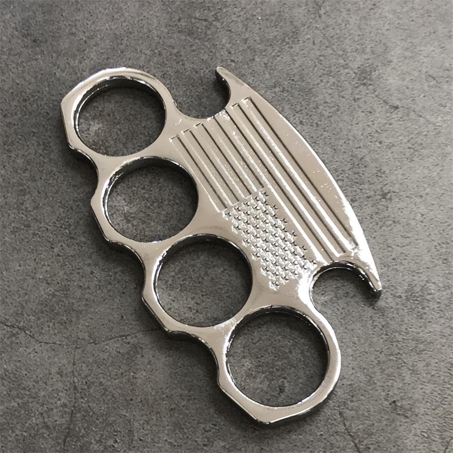 Star Texture Knuckle Duster Outdoor Utility Tool