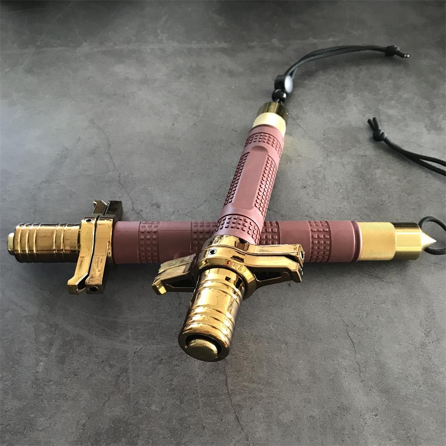 Multi-Function Alloy Steel Baton for Window Breaking and Protection