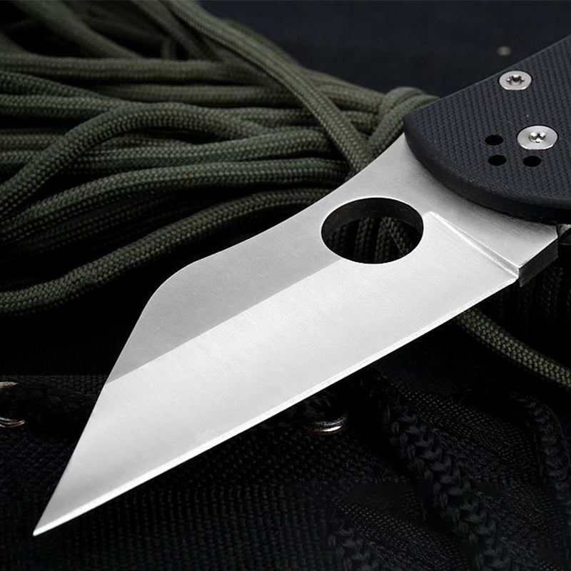 G10 Grip Folding Knife for Tactical EDC and Outdoor Adventures