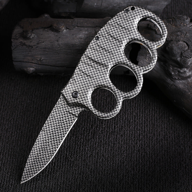Knuckle Duster Tactical Folding Knife for Everyday Carry
