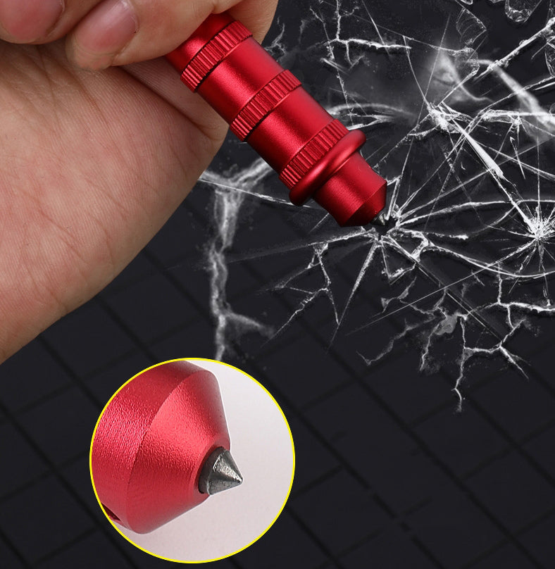 EDC Survival Keychain Tool with Mini Tactical Pocket Knife for Defense