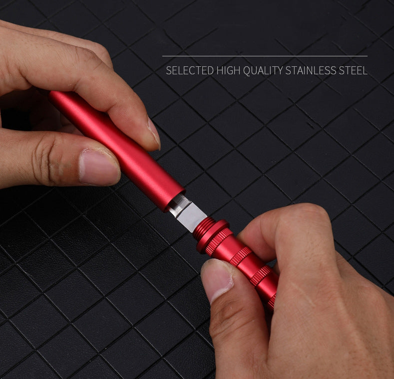 EDC Survival Keychain Tool with Mini Tactical Pocket Knife for Defense