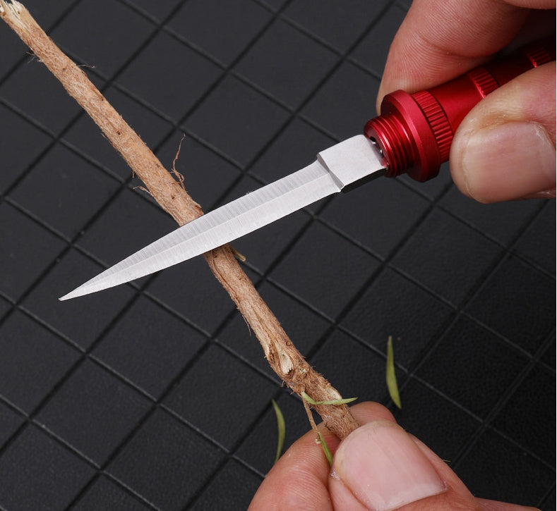 EDC Survival Keychain Tool with Mini Tactical Pocket Knife for Defense