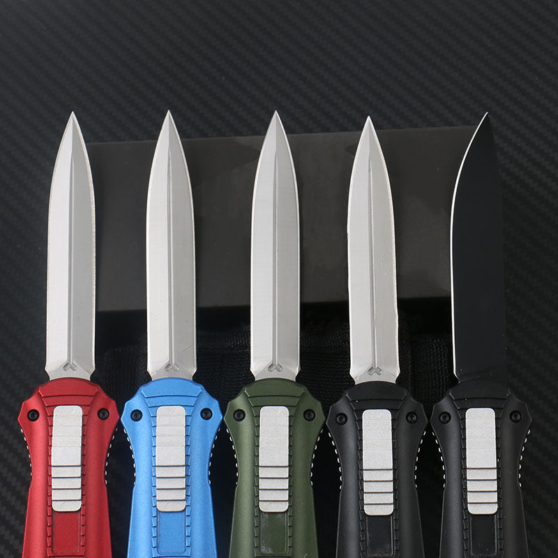 BM 3300 Tactical Knife EDC Self-Defense Tool with Aluminum Grip and D2 Blade