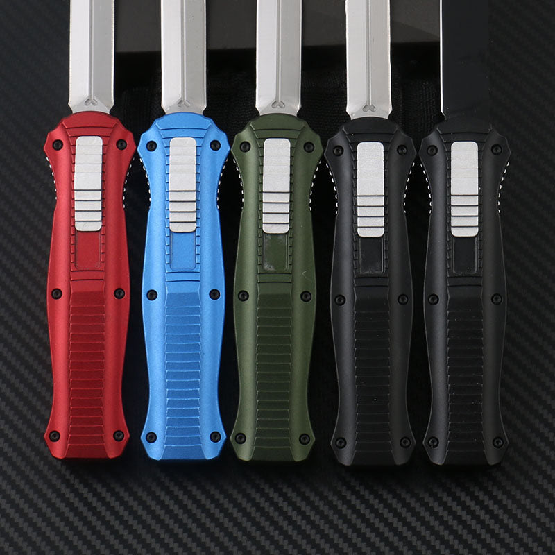 BM 3300 Tactical Knife EDC Self-Defense Tool with Aluminum Grip and D2 Blade
