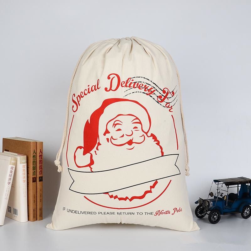 Sustainable Organic Cotton Bag with Drawstring for Eco Protection